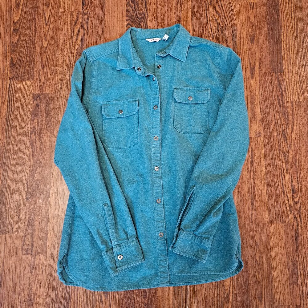 Woolrich Teal Button Down